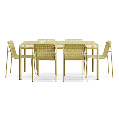 Perf Dining Set (Table + 6 Chairs)