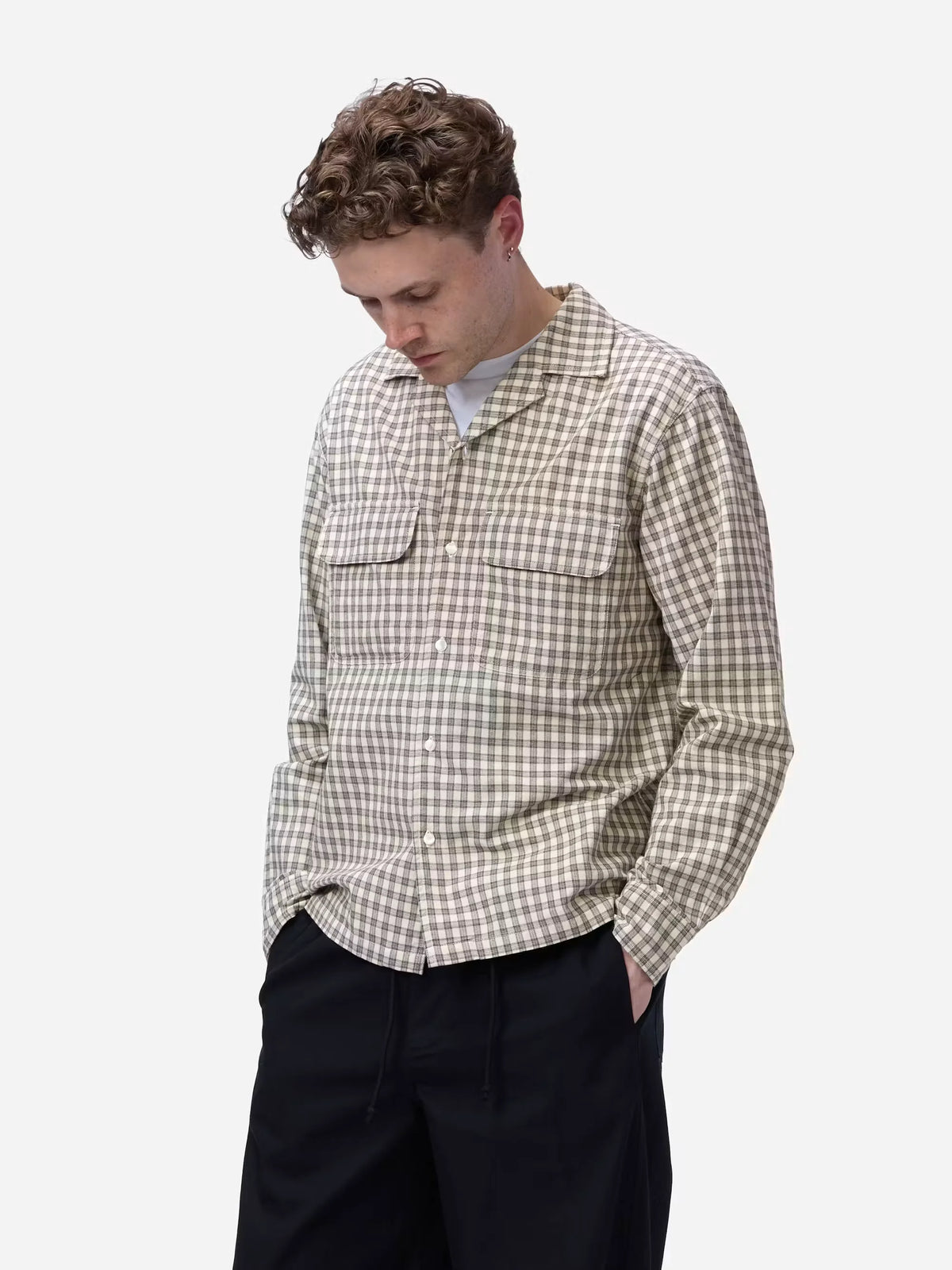 Open Collar Shirt