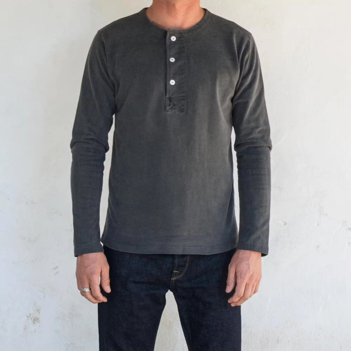 American Heavyweight Knit Henley