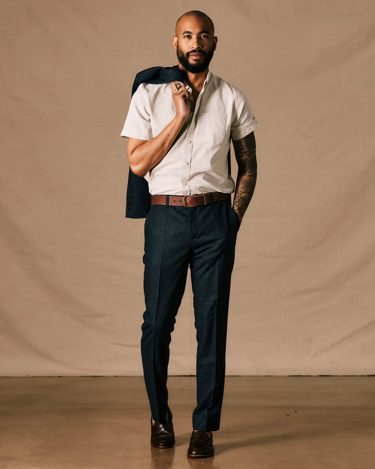 Stretch Wool Trouser