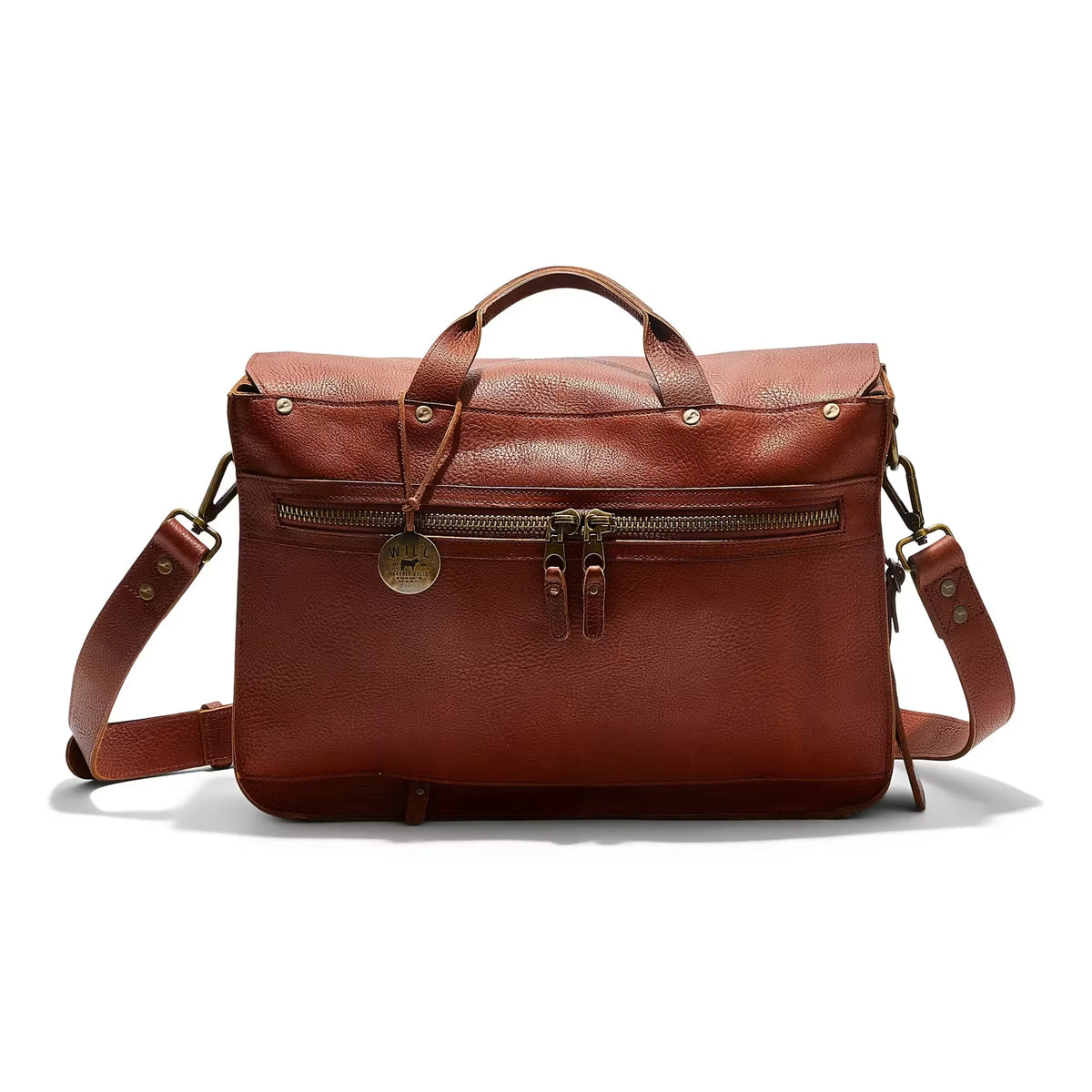 Kent Leather Messenger Bag