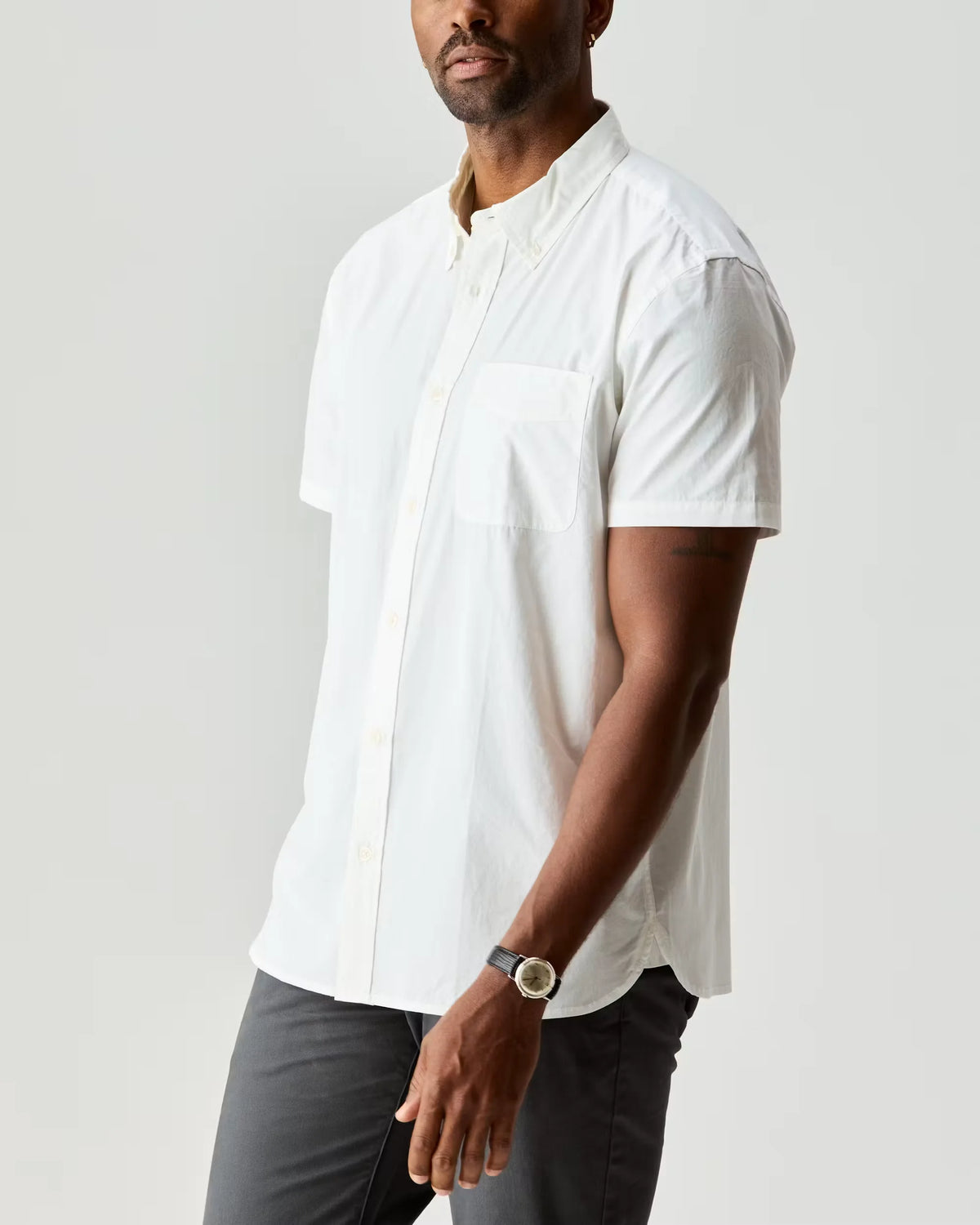 Poplin Draftsman Short Sleeve Shirt