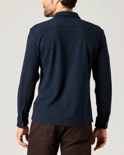Stretch Knit Flannel Shirt