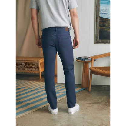 Stretch Terry 5-Pocket Pant - Slim Straight