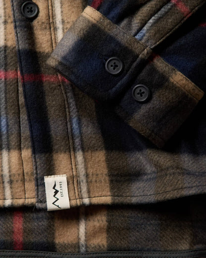 Fleece Tartan Check CPO Shirt