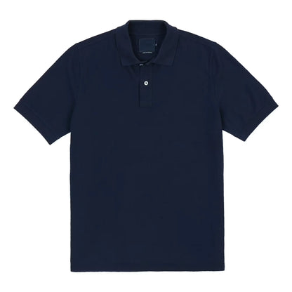 Washed Pique Cotton Polo Shirt