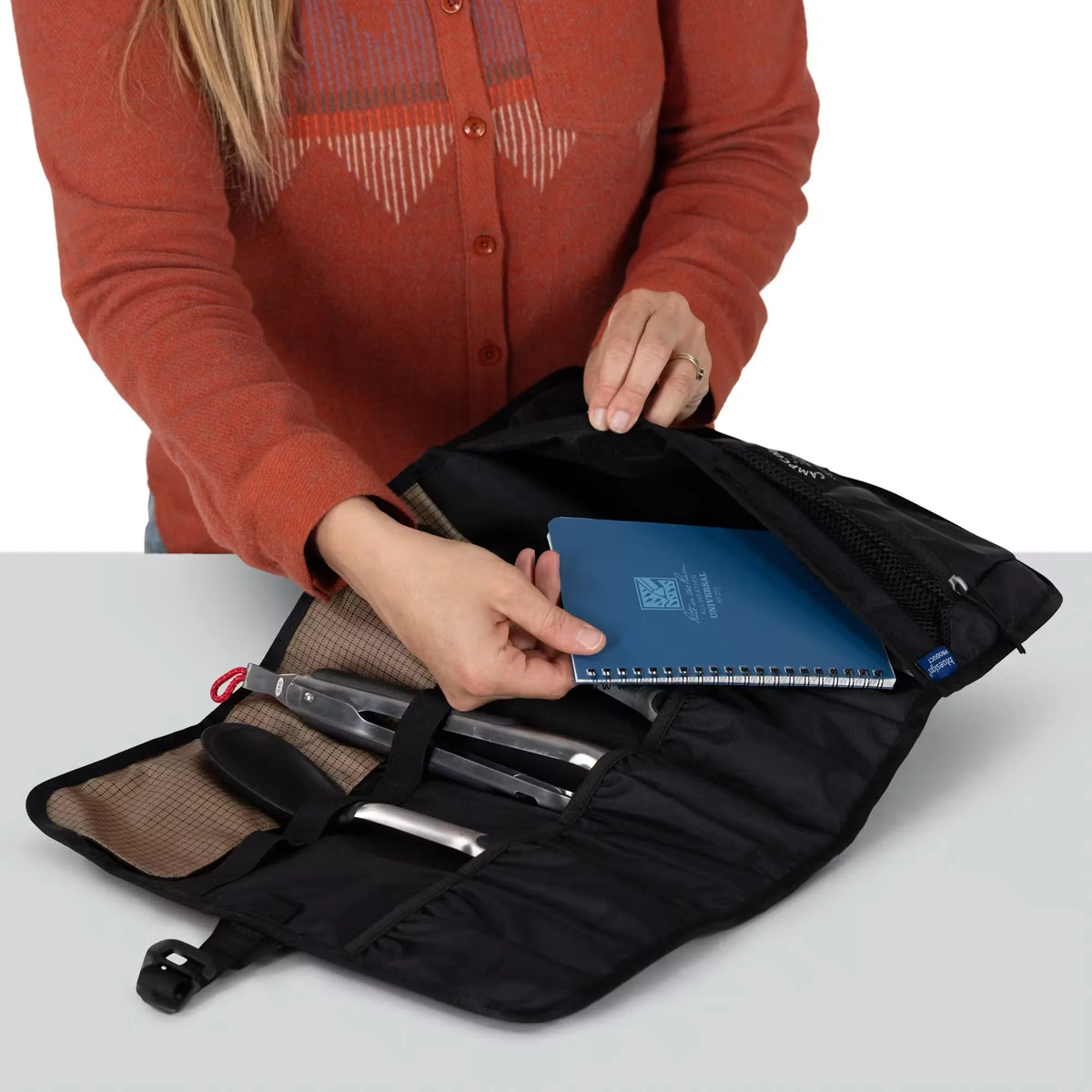 OXO Campcore Cooking Tool Roll & Utensil Set