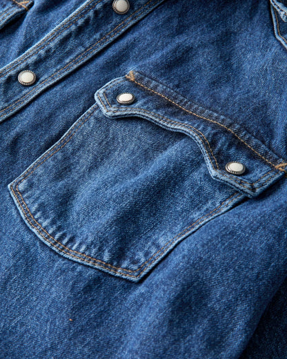 Modern Western Denim Shirt