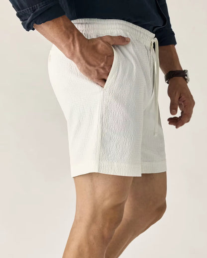 Drawstring Canoe Short - 7"