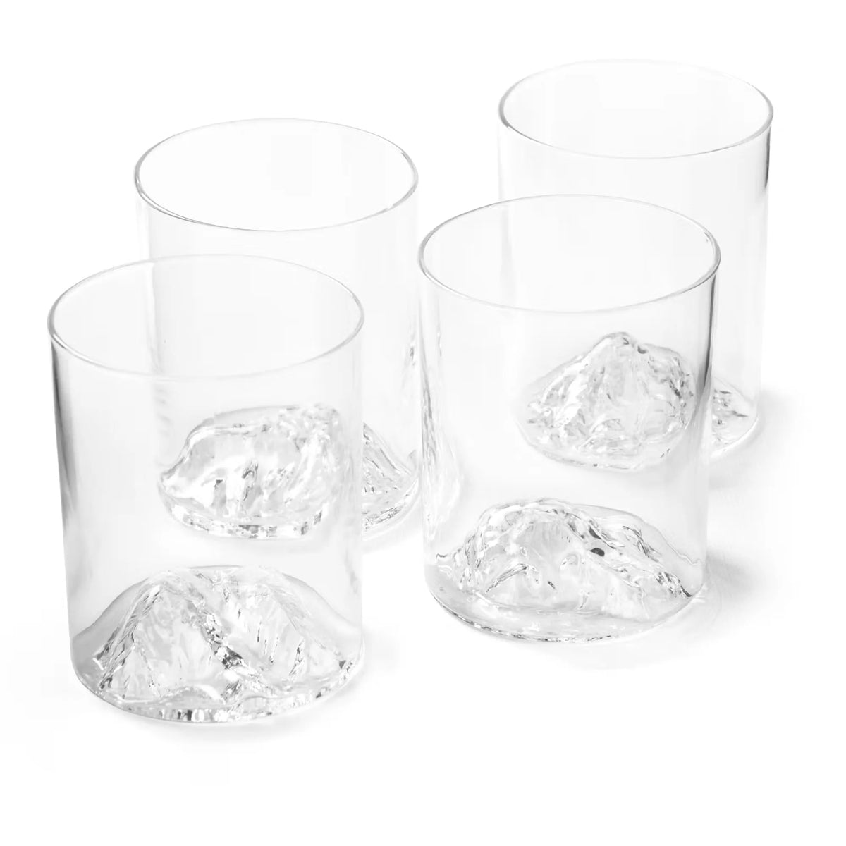 American Mountains - Set of 4 Whiskey Glasses