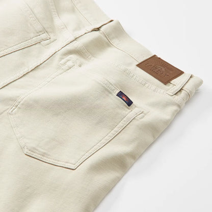 Stretch Terry 5-Pocket Pant - Slim Straight