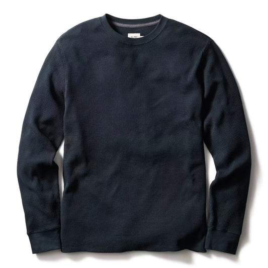 Waffle Thermal Crewneck