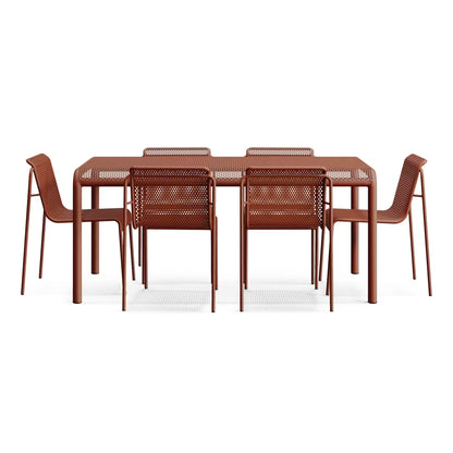 Perf Dining Set (Table + 6 Chairs)