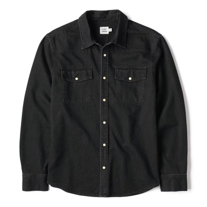 Bone Button Western Shirt