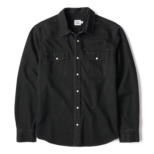 Bone Button Western Shirt