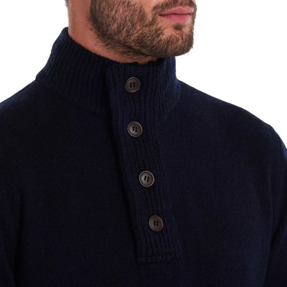 Essential Patch Half Zip Sweater