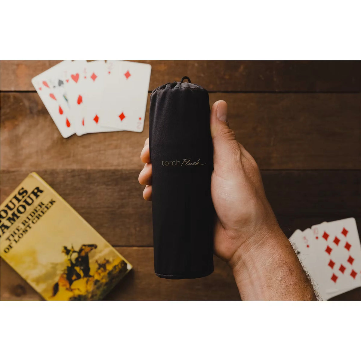 Torch Pocket Flask 9oz