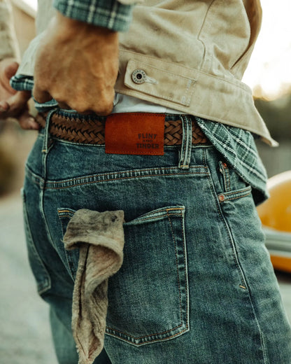 Stretch Selvedge Denim - HB Straight