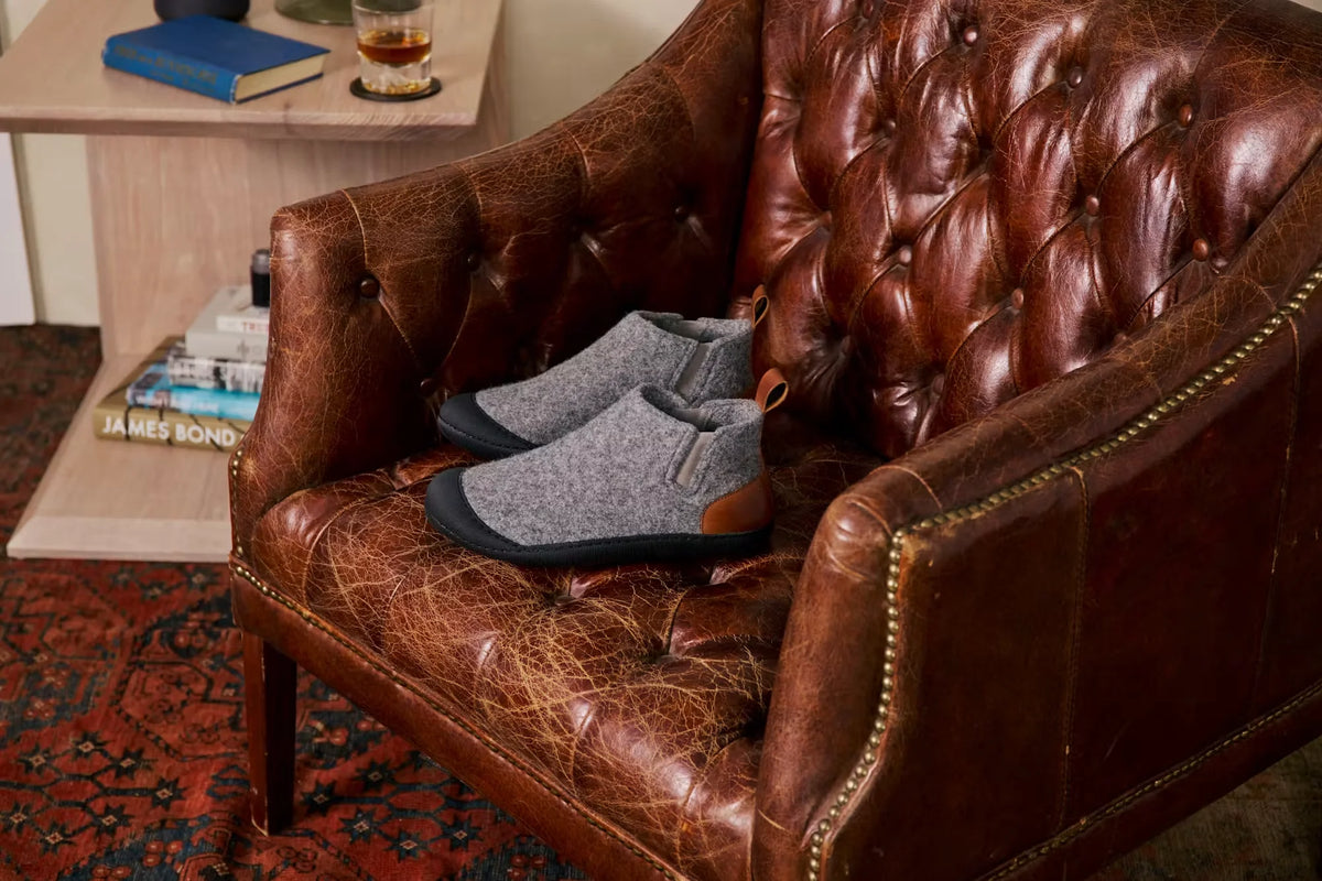 Wool Outdoor Slipper Boot