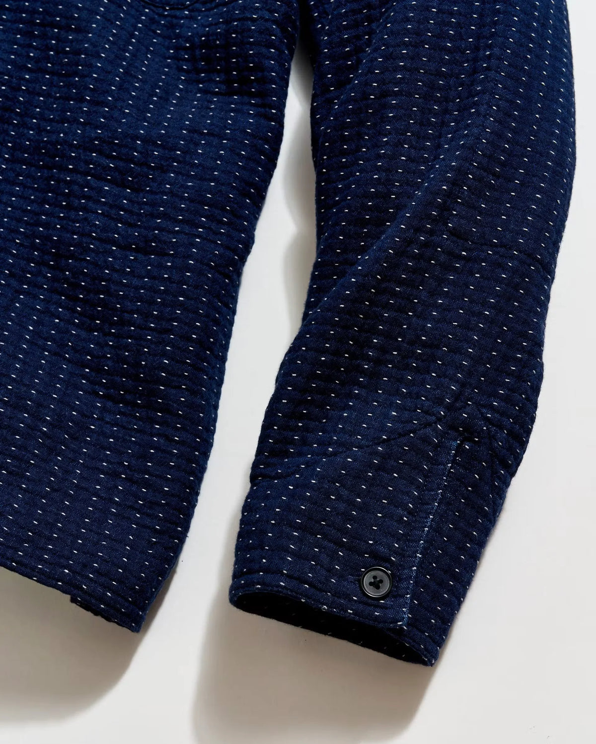 Pin Dot Dobby Two Pocket Overshirt