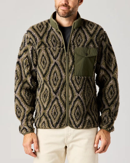 Retro Pile Fleece Jacket