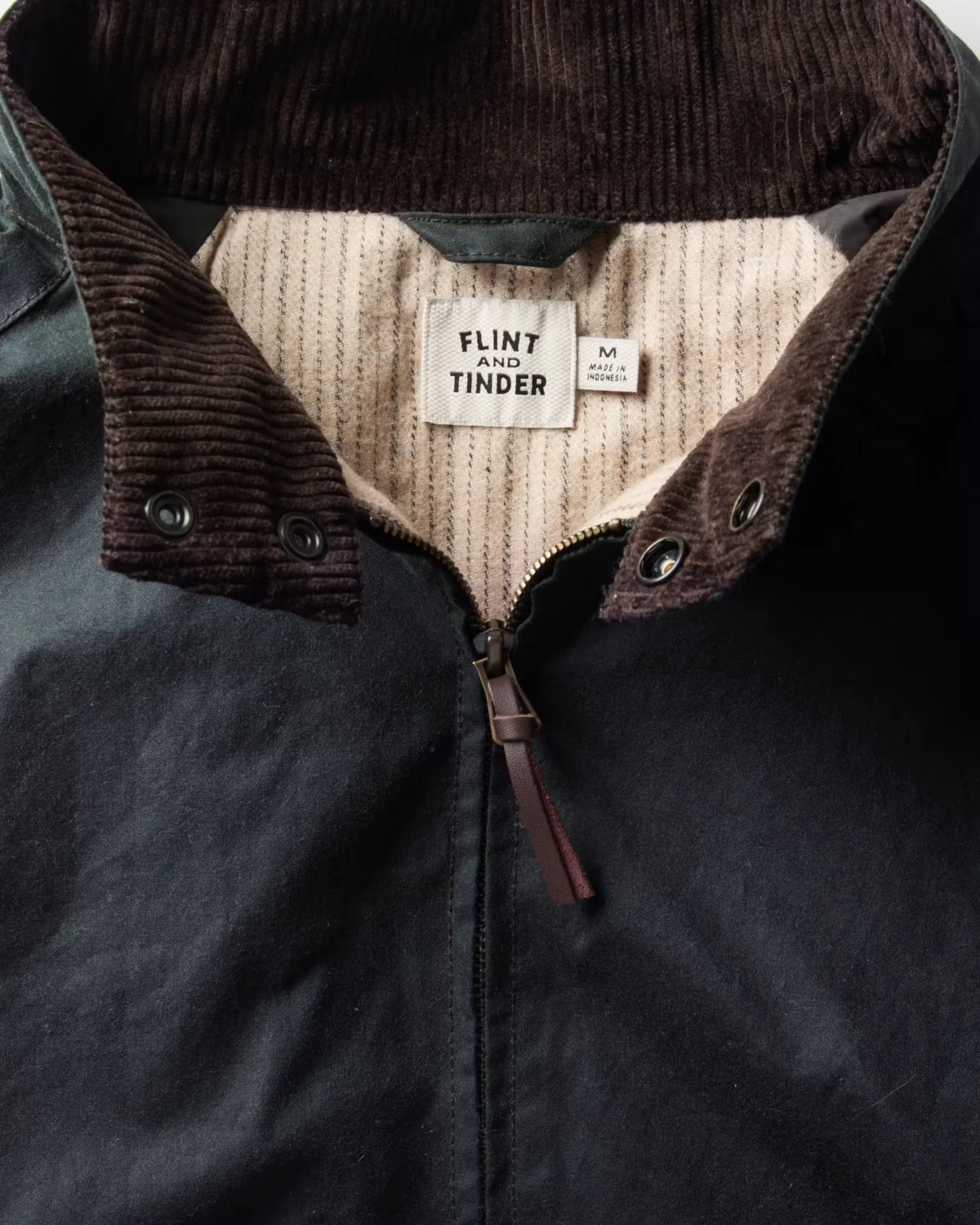 Waxed Harrington Jacket