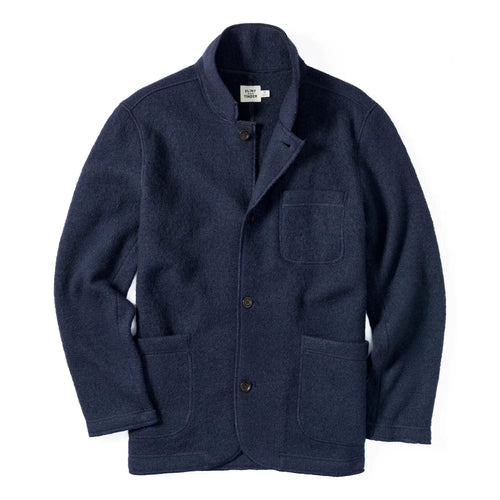 Boiled Wool Chore Blazer