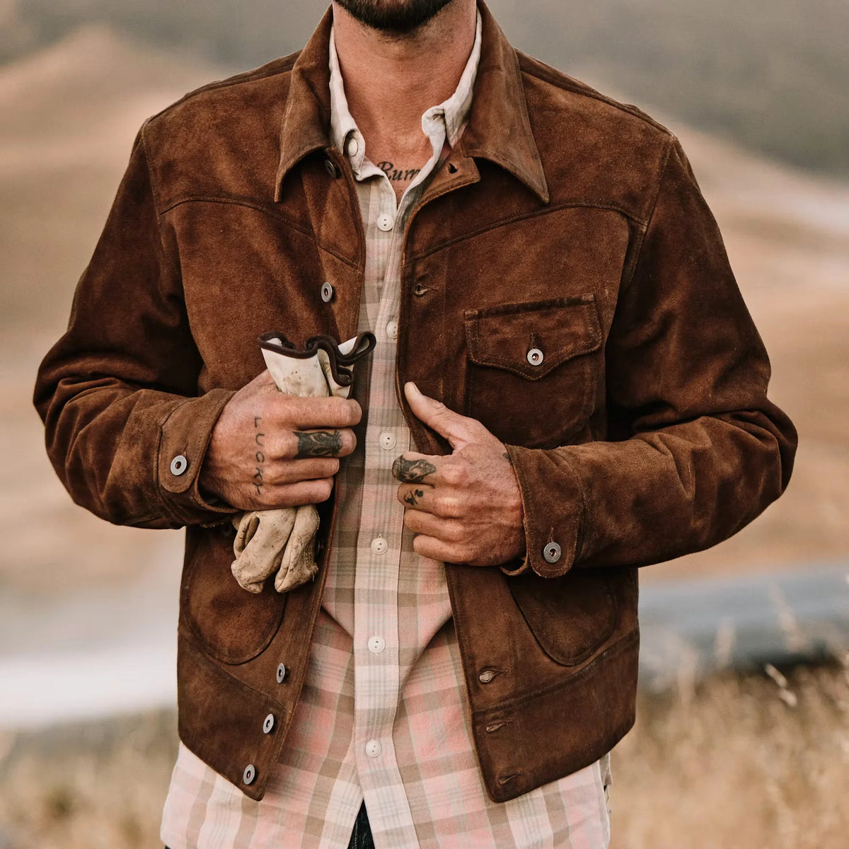 Alston Roughout Suede Jacket