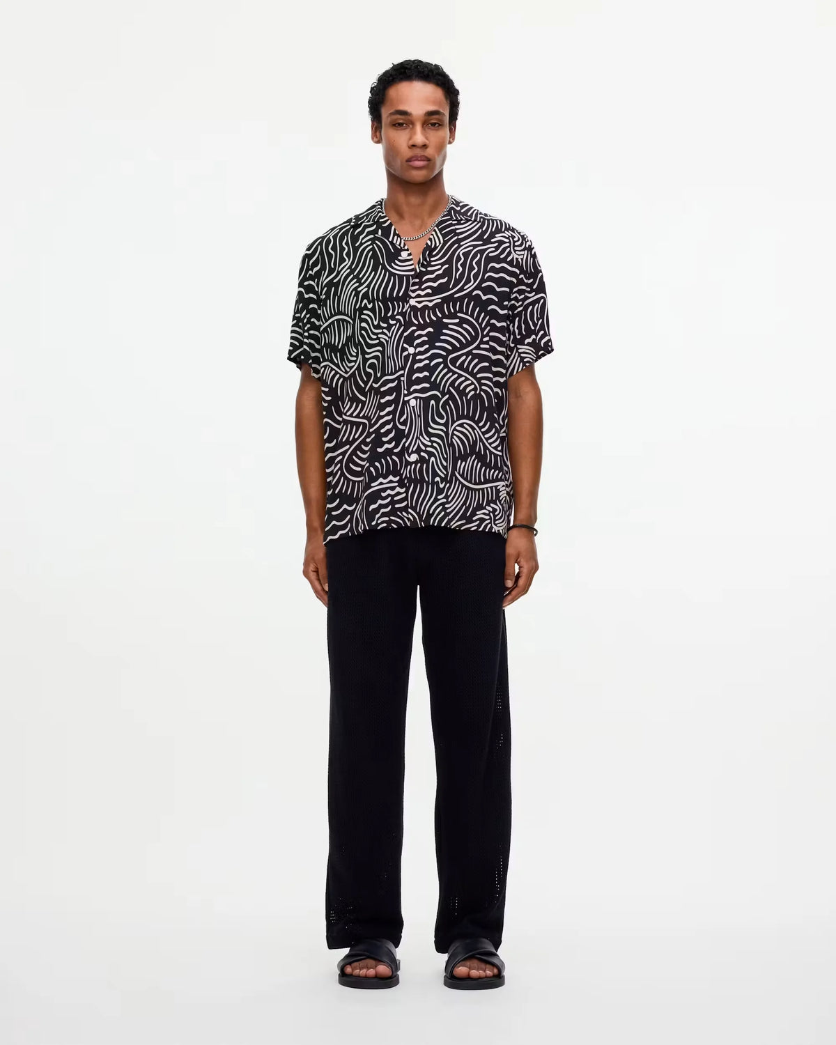 Viscose Short Sleeve Shirt