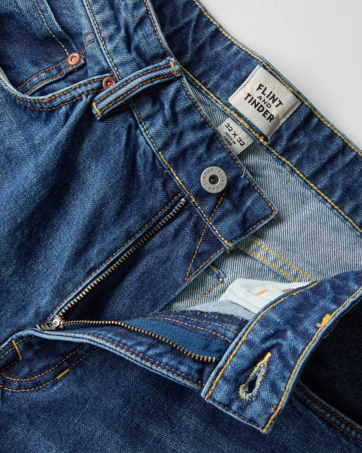 All-Cotton Selvedge Denim - HB Straight