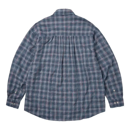 Uneven Check Shirt