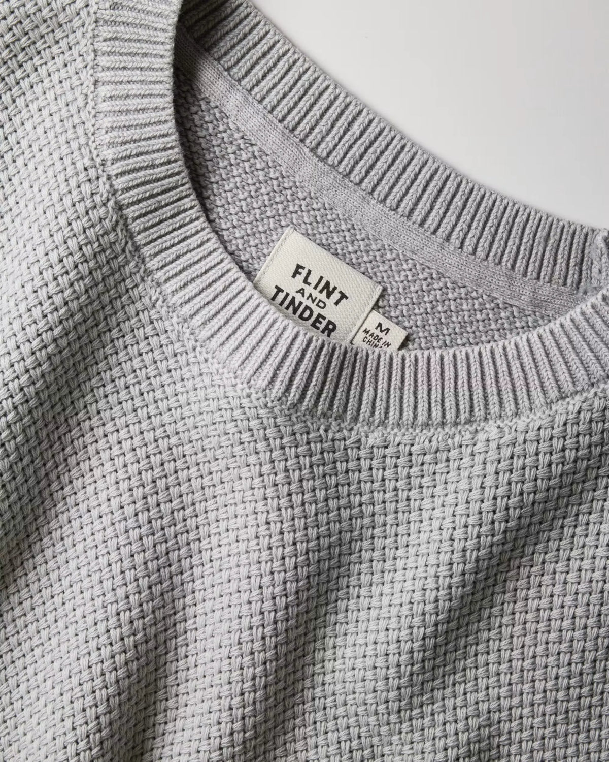 Washed Cotton Crewneck