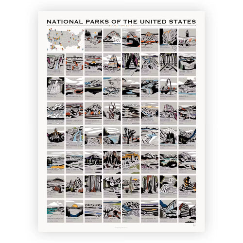 National Parks Scratch Off