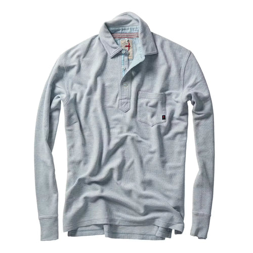 Long Sleeve Vintage Pique Polo