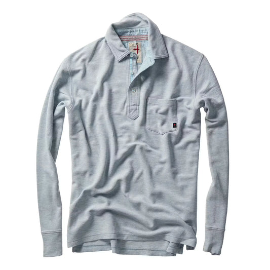 Long Sleeve Vintage Pique Polo