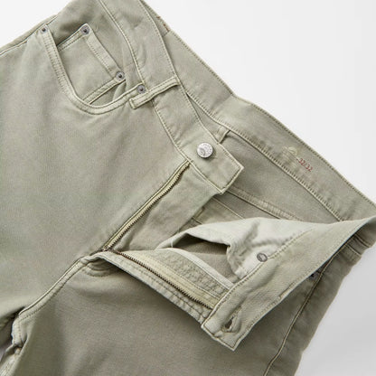 Stretch Terry 5-Pocket Pant - Slim Straight