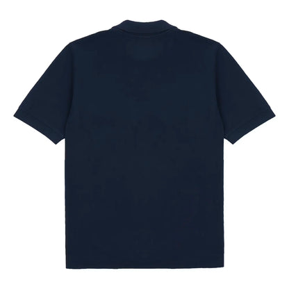Washed Pique Cotton Polo Shirt