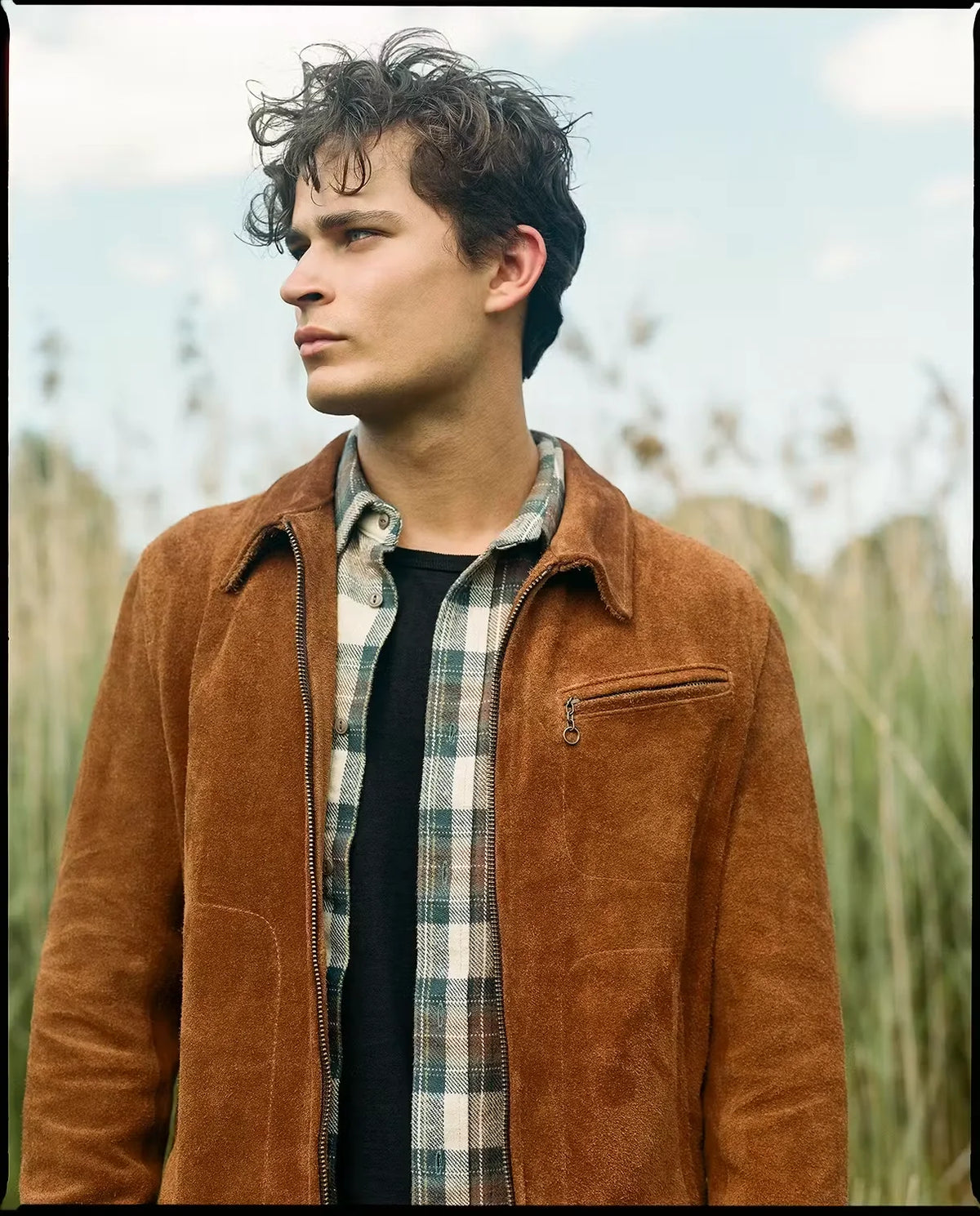 Roughout Leather Suede Jacket