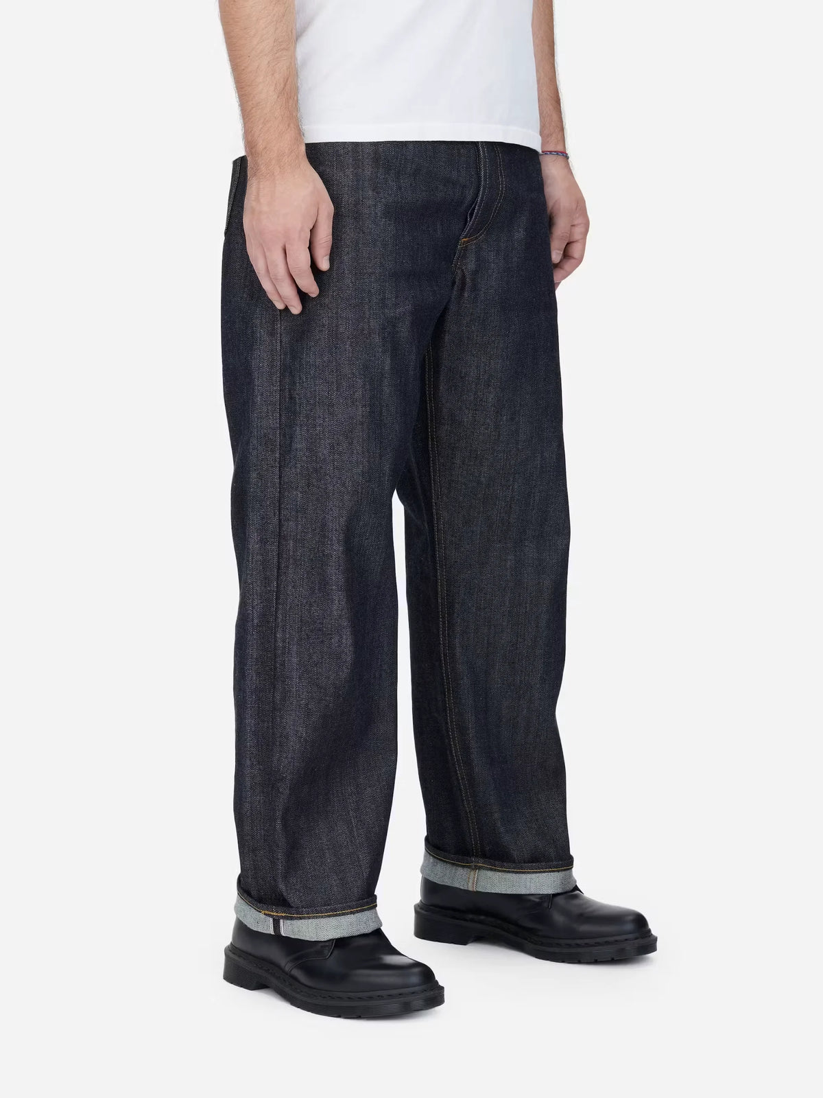 Relaxed Straight Selvedge Denim Jeans