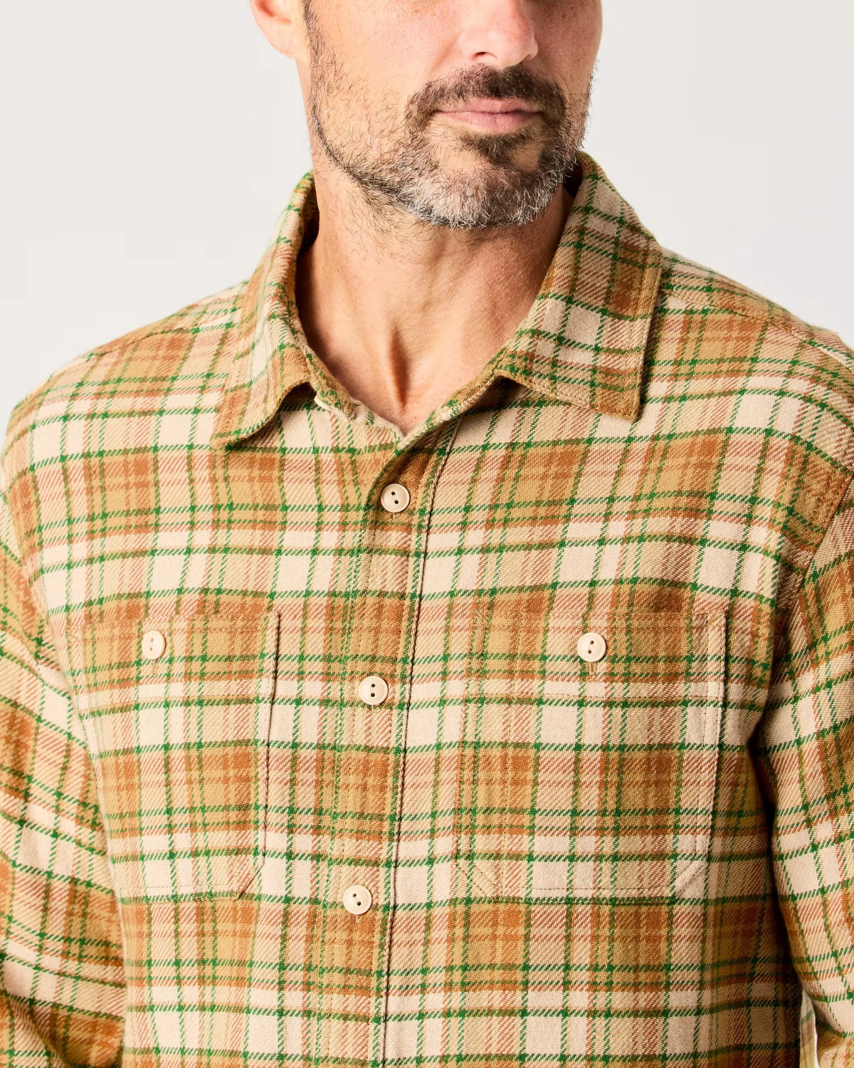 Flannel Crossback Workshirt