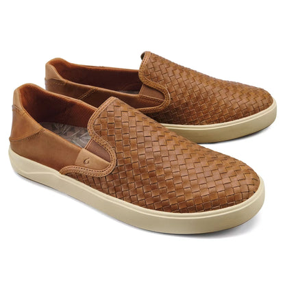 Lae'ahi Lauhala Woven Leather Sneaker