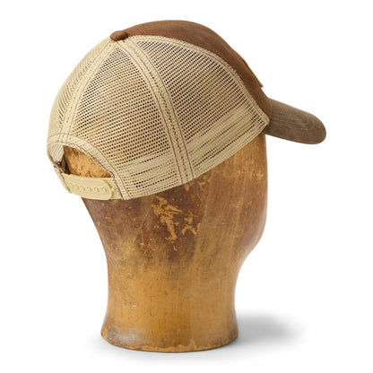 Roughout Suede Mesh Back Trucker