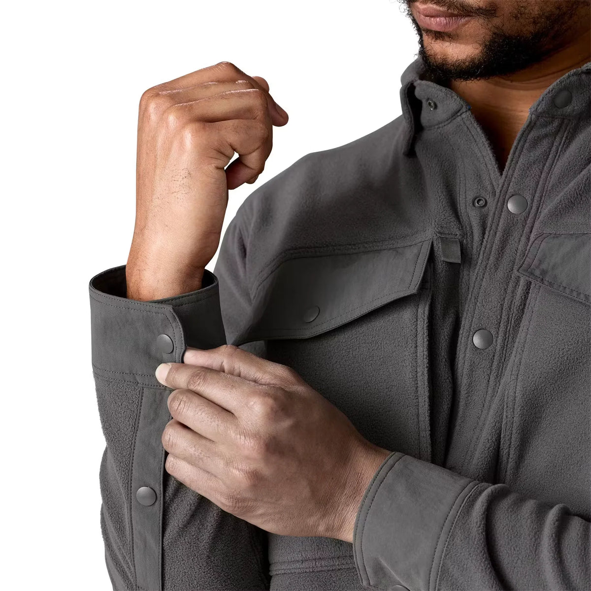 Long-Sleeved Early Rise Snap Shirt