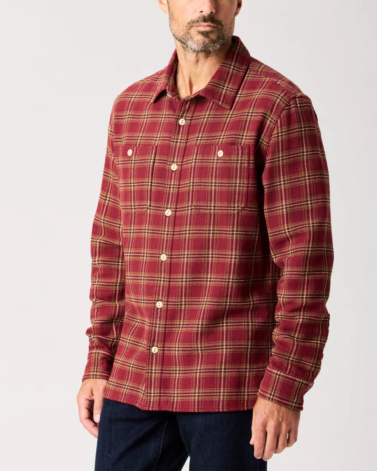 Flannel Crossback Workshirt
