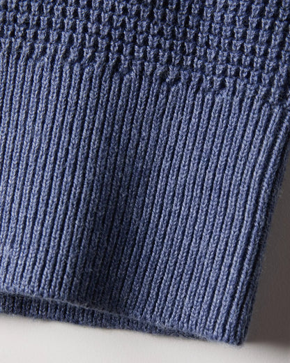 Cotton-Linen Sweater Polo