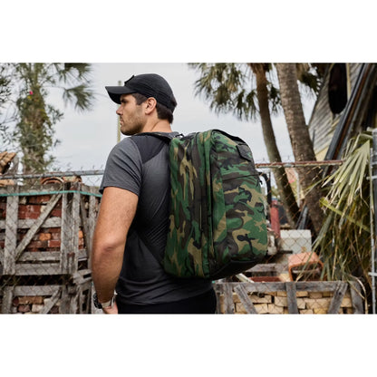 GR2 Waxed Woodland Camo Backpack - 34L