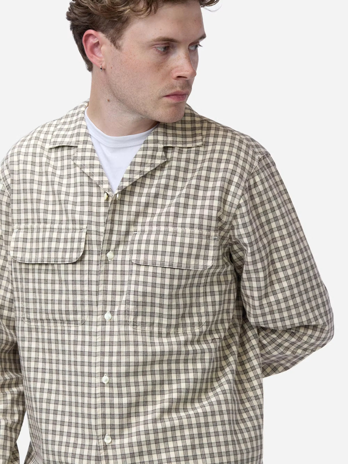 Open Collar Shirt