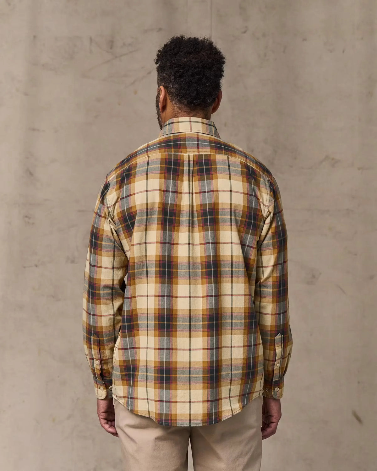 Long Sleeve Madras Shirt
