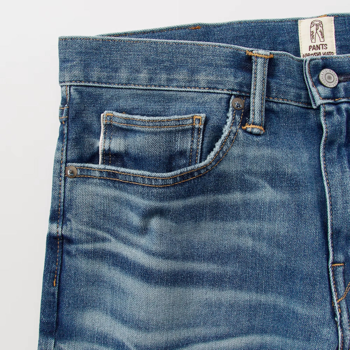 The Pen Slim Straight Stretch Selvedge Denim Jeans