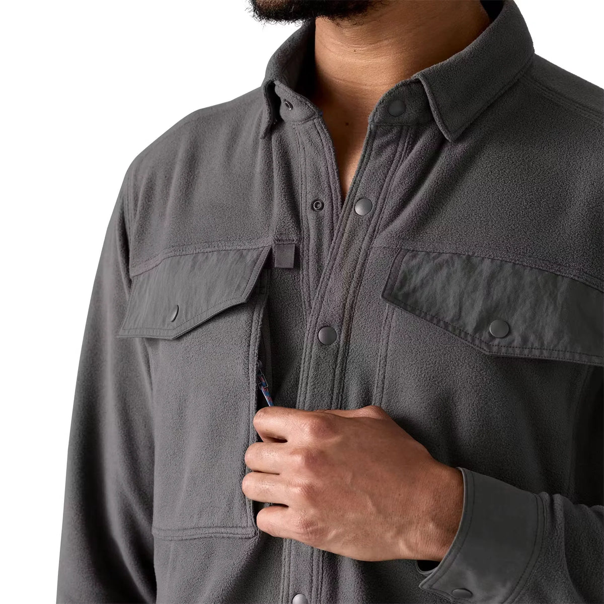 Long-Sleeved Early Rise Snap Shirt